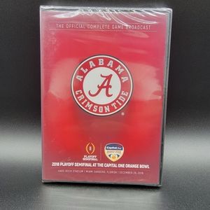 Alabama Crimson Tide 2018 Capital One Orange Bowl Game DVD Factory Sealed New